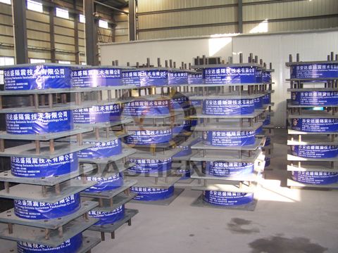 建筑隔震橡胶支座产品图片,建筑隔震橡胶支座产品相册 - 西安达盛隔震技术 - 九正